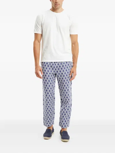 Peninsula Swimwear Crew-neck Cotton T-shirt In White