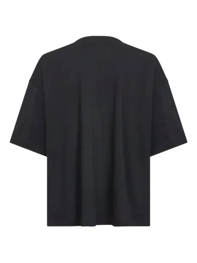 Studio Nicholson Solaris Short Sleeves Sweater In Black