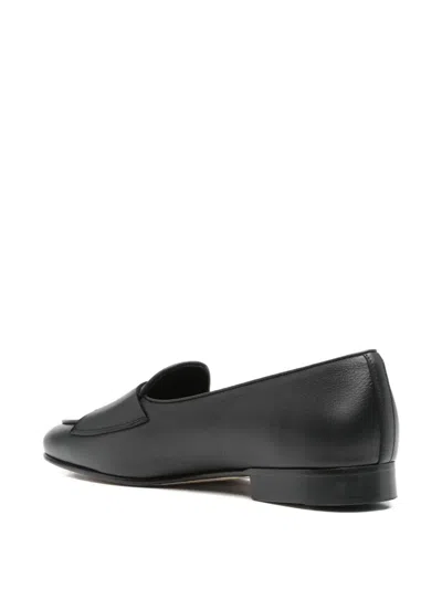 Edhen Milano Buckle-detail Leather Loafers In Multi