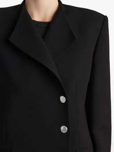 Khaite Button Jacket In Black