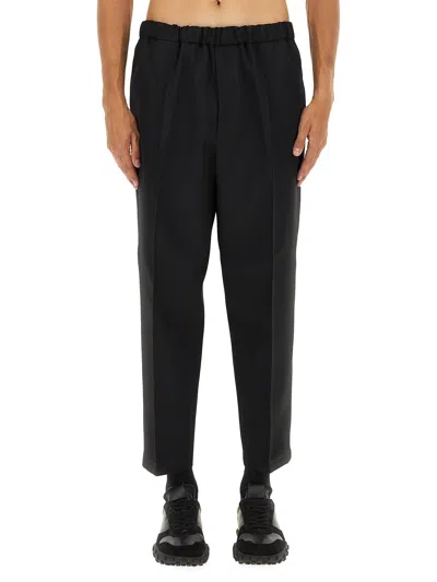 Jil Sander Tapered Pants In Black
