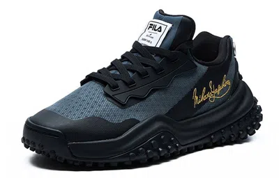 Fila Fusion (wmns)  X Mihara Fm9 Sneakers 'black Blue' In Multi
