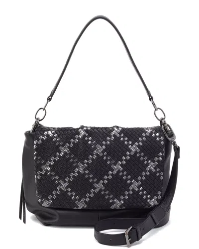 Hobo Harley Leather Shoulder Bag In Black