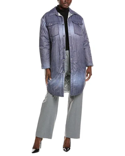 Hugo Boss Papete Outdoor Coat In Gray