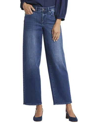Nydj Jemma High Waist Barrel Leg Jeans In Blue