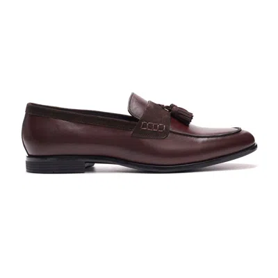 Carlos By Carlos Santana Laurent Tassel Loafer In Brown