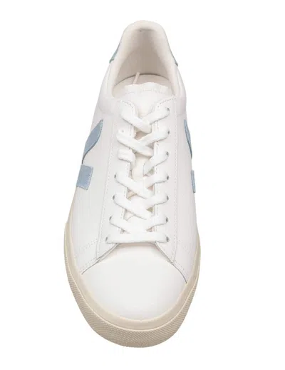 Veja Multicolour Organic Leather Sneaker In White