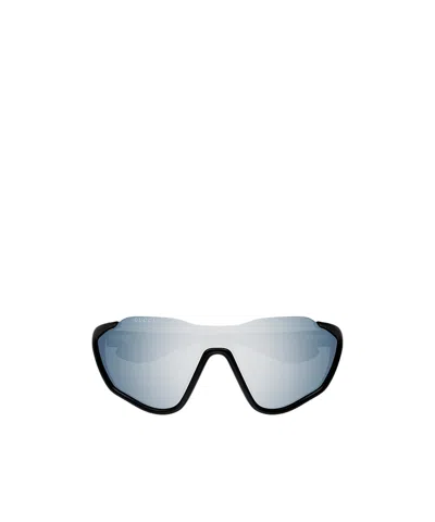 Gucci Logo Sunglasses In Gray
