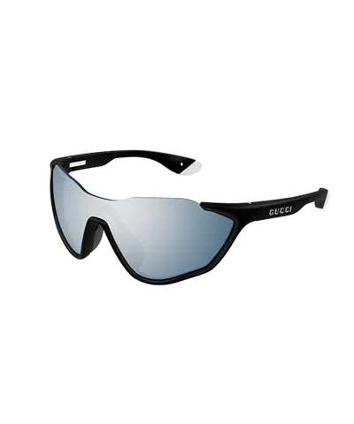 Gucci Logo Sunglasses In Gray