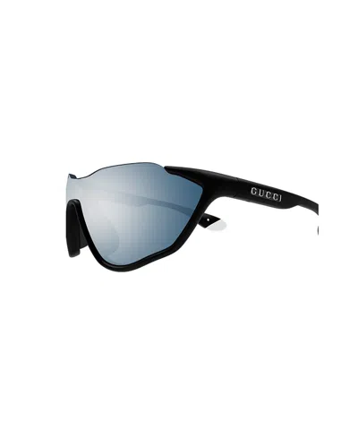 Gucci Logo Sunglasses In Gray