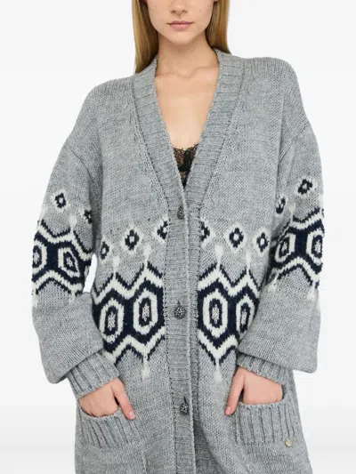 Liu •jo Sweatshirt Liu Jo Woman Color Grey In Multi