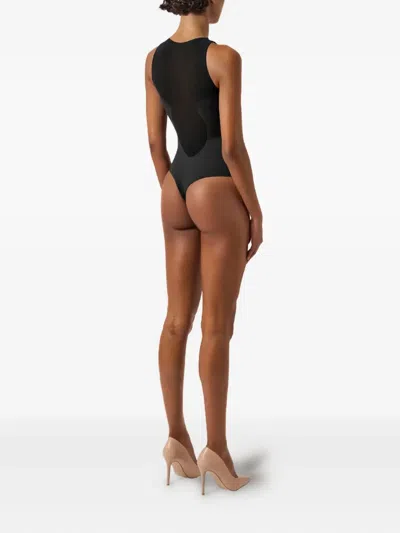Wolford Bustier String Bodysuit In Black