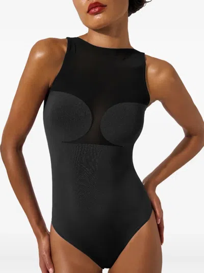 Wolford Bustier String Bodysuit In Black