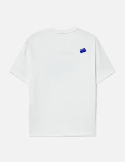 Ader Error Snake Semi-oversized Fit T-shirt In White