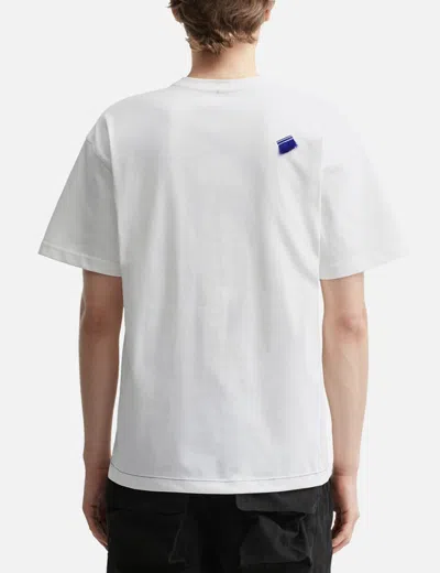 Ader Error Snake Semi-oversized Fit T-shirt In White