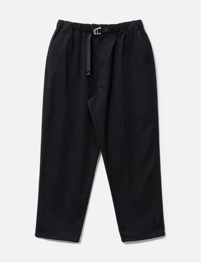 Purple Mountain Observatory Cotton Alpine Pants In Black