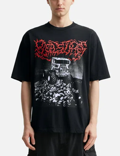 Pleasures Off Road T-shirt In Black