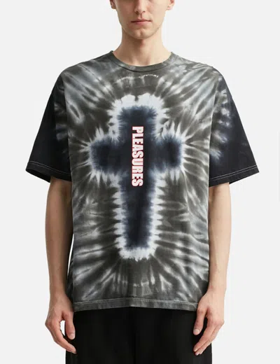 Pleasures Dyed T-shirt In Black