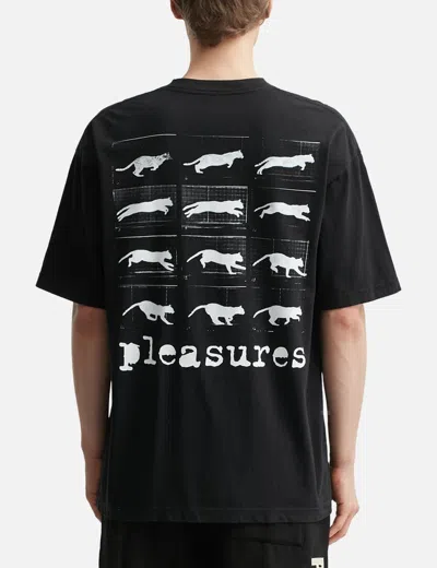 Pleasures Sprint T-shirt In Black