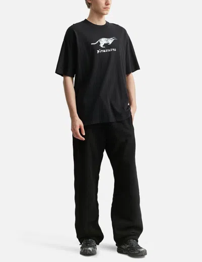 Pleasures Sprint T-shirt In Black