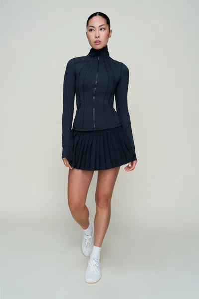 Danielle Guizio Ny Sculpt Jacket In Blue