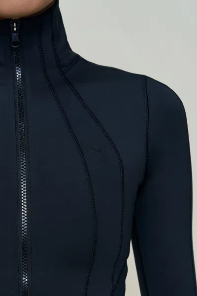 Danielle Guizio Ny Sculpt Jacket In Blue