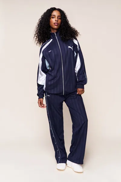 Danielle Guizio Ny T7 Track Pants In Blue