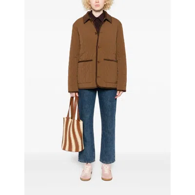 Apc Outerwear In Brown