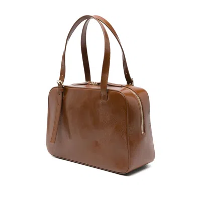 Apc A.p.c. Virginie Shoulder Bag In Brown