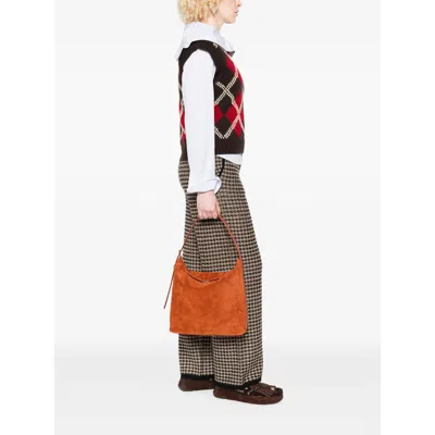 Apc A.p.c. Orange Tote Bags Women In Orange
