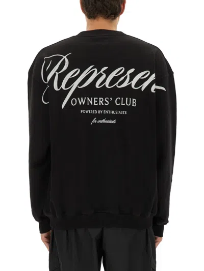 Represent "owners Club Script" Sweatshirt