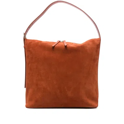 Apc A.p.c. Orange Tote Bags Women In Orange