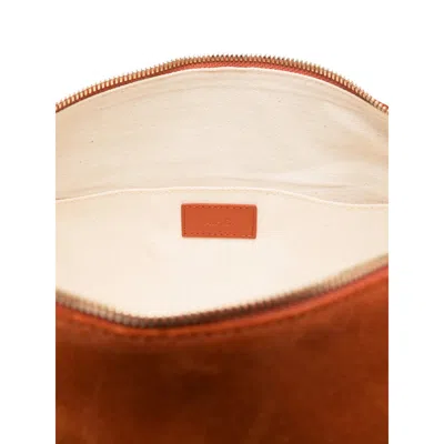 Apc A.p.c. Orange Tote Bags Women In Orange