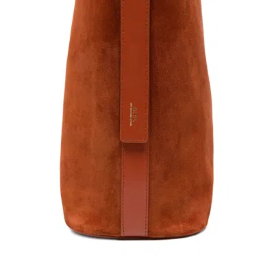 Apc A.p.c. Orange Tote Bags Women In Orange