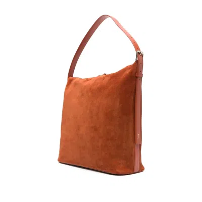 Apc A.p.c. Orange Tote Bags Women In Orange