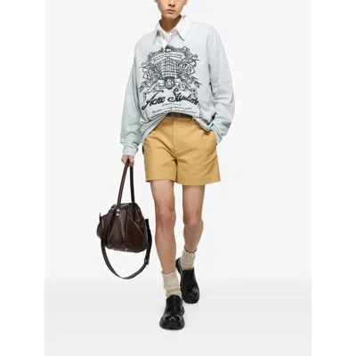 Acne Studios Grey Polo Shirts Men In Gray