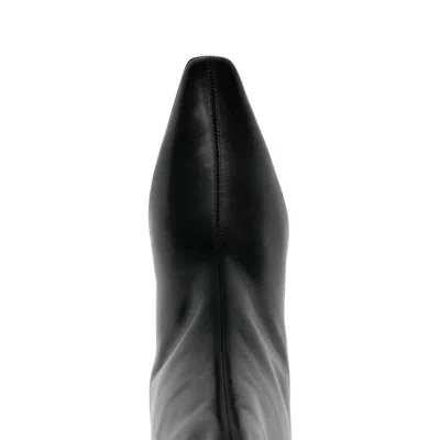 Aeyde Leather Boots In Black