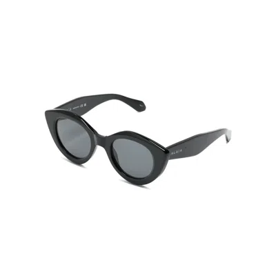 Alaïa Geometric Sunglasses In Black
