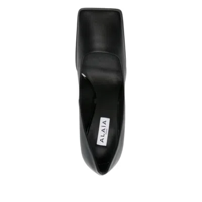 Alaïa Square-toed High Heels In Black