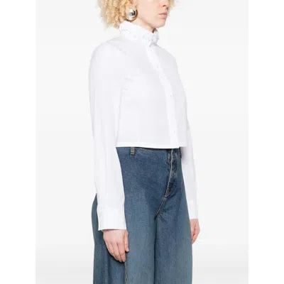 Alaïa White Tops - Shirts Women In White