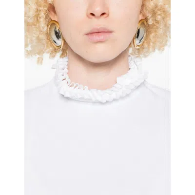 Alaïa White Tops - T-shirts & Jerseys Women In White