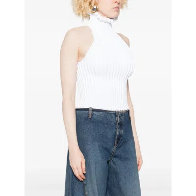 Alaïa White Tops - Vests & Tank Tops Women In White