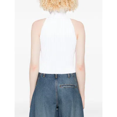 Alaïa White Tops - Vests & Tank Tops Women In White