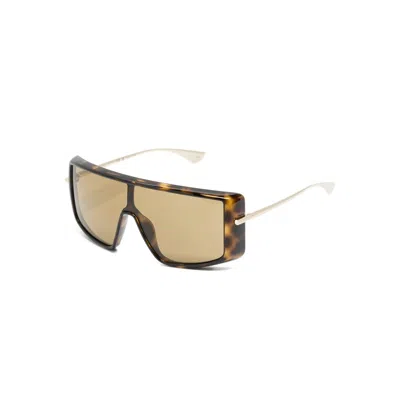 Alexander Mcqueen Brown Sunglasses Women In Brown
