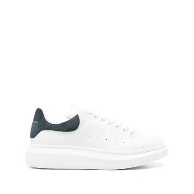 Alexander Mcqueen Leather Upper And Rubber Sole Sneaker In White