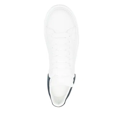 Alexander Mcqueen Leather Upper And Rubber Sole Sneaker In White