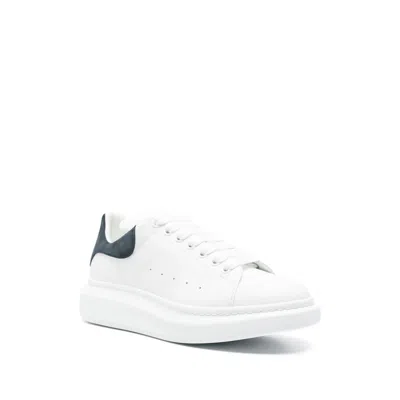 Alexander Mcqueen Leather Upper And Rubber Sole Sneaker In White