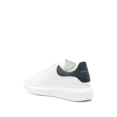 Alexander Mcqueen Leather Upper And Rubber Sole Sneaker In White