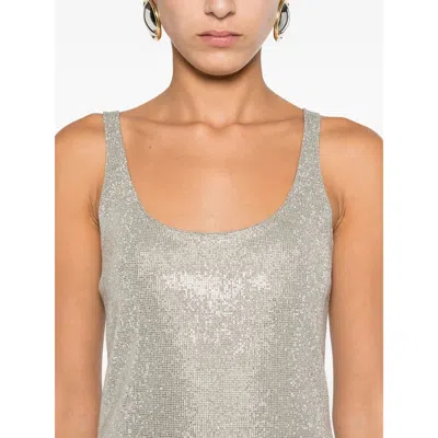 Alexander Wang Sleeveless Mini Dress In Neutral