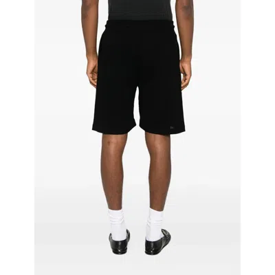 Amiri Embroidered-lettering Shorts In Black